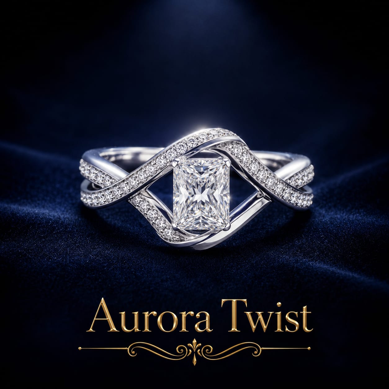 Aurora Twist by Navinji Diamonds