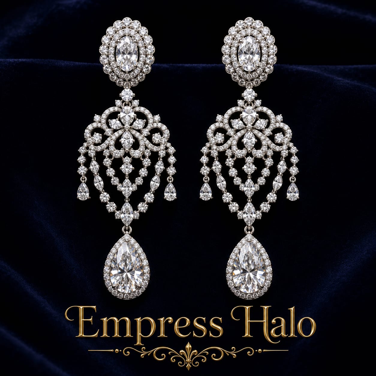 Empress Halo by Navinji Diamonds