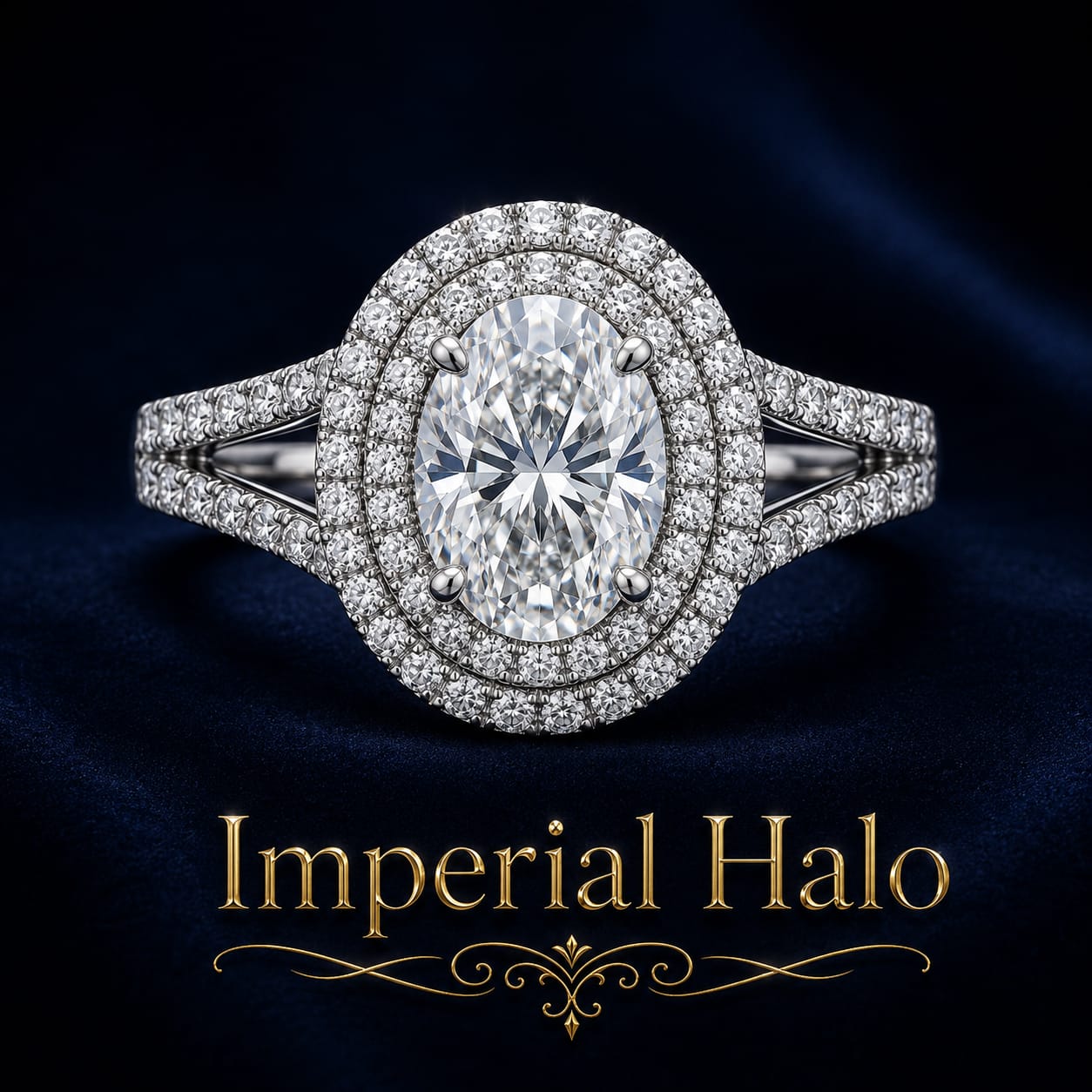 Imperial Halo by Navinji Diamonds