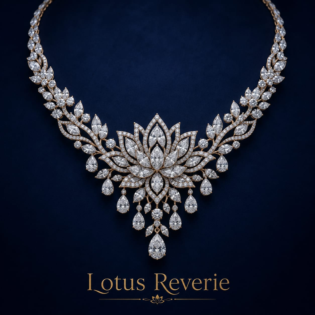 Lotus Reverie by Navinji Diamonds