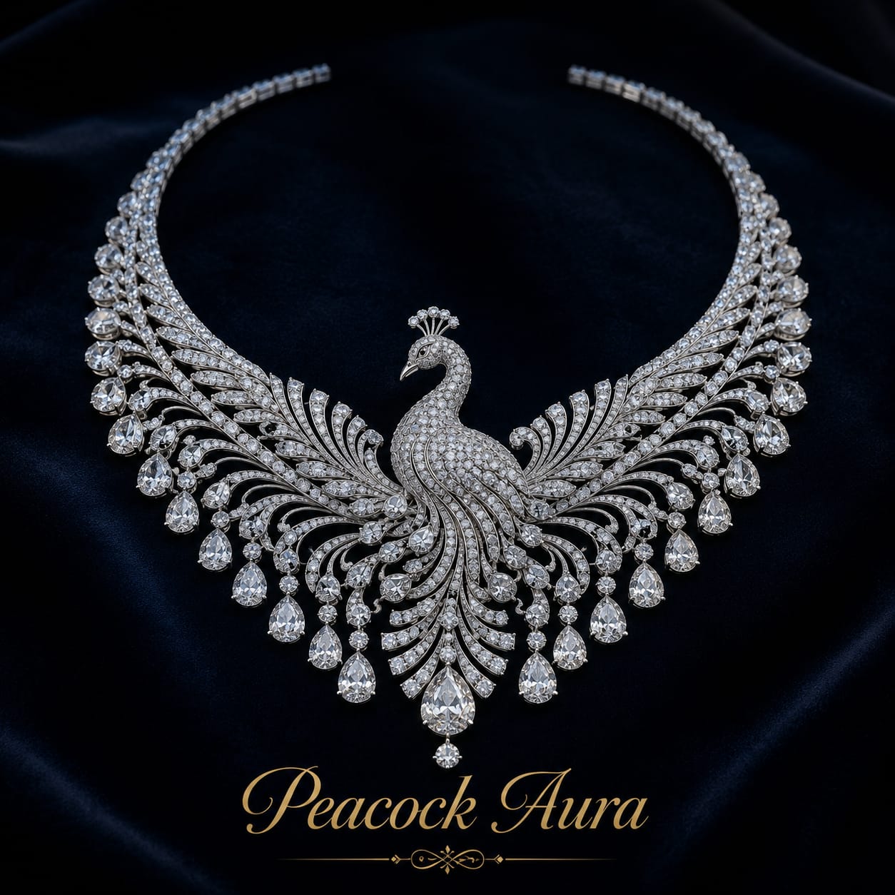 Peacock Aura by Navinji Diamonds