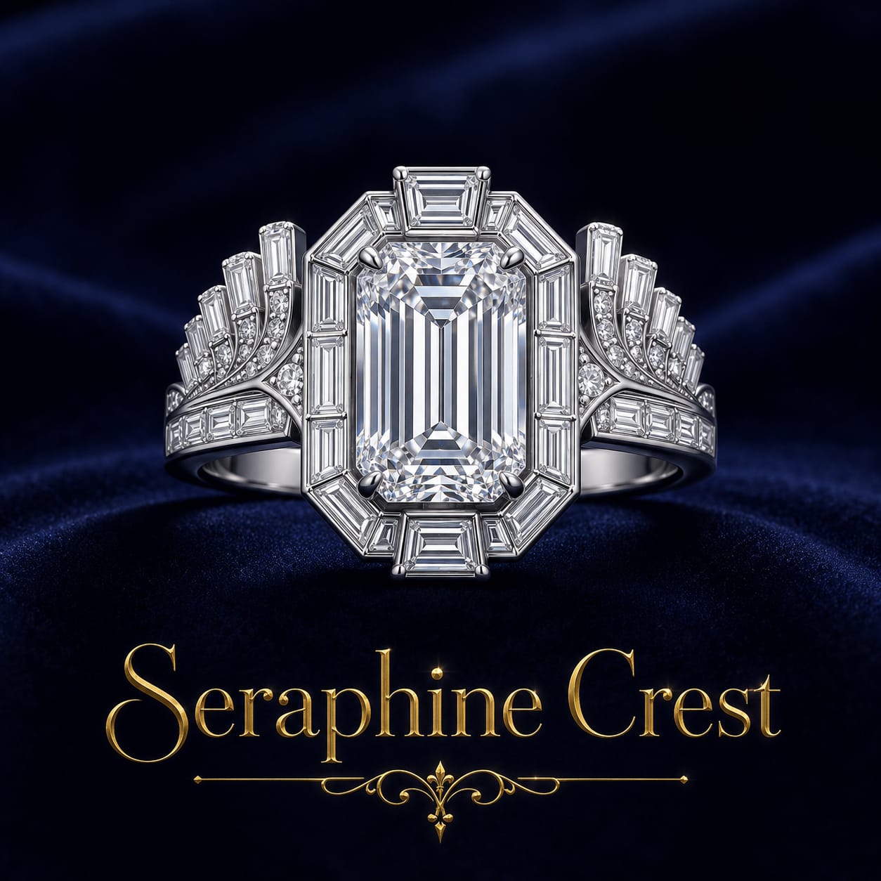 Seraphine Crest by Navinji Diamonds