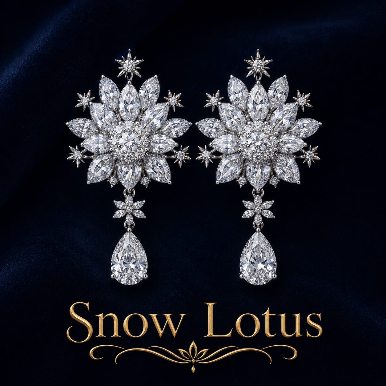 Snow Lotus by Navinji Diamonds