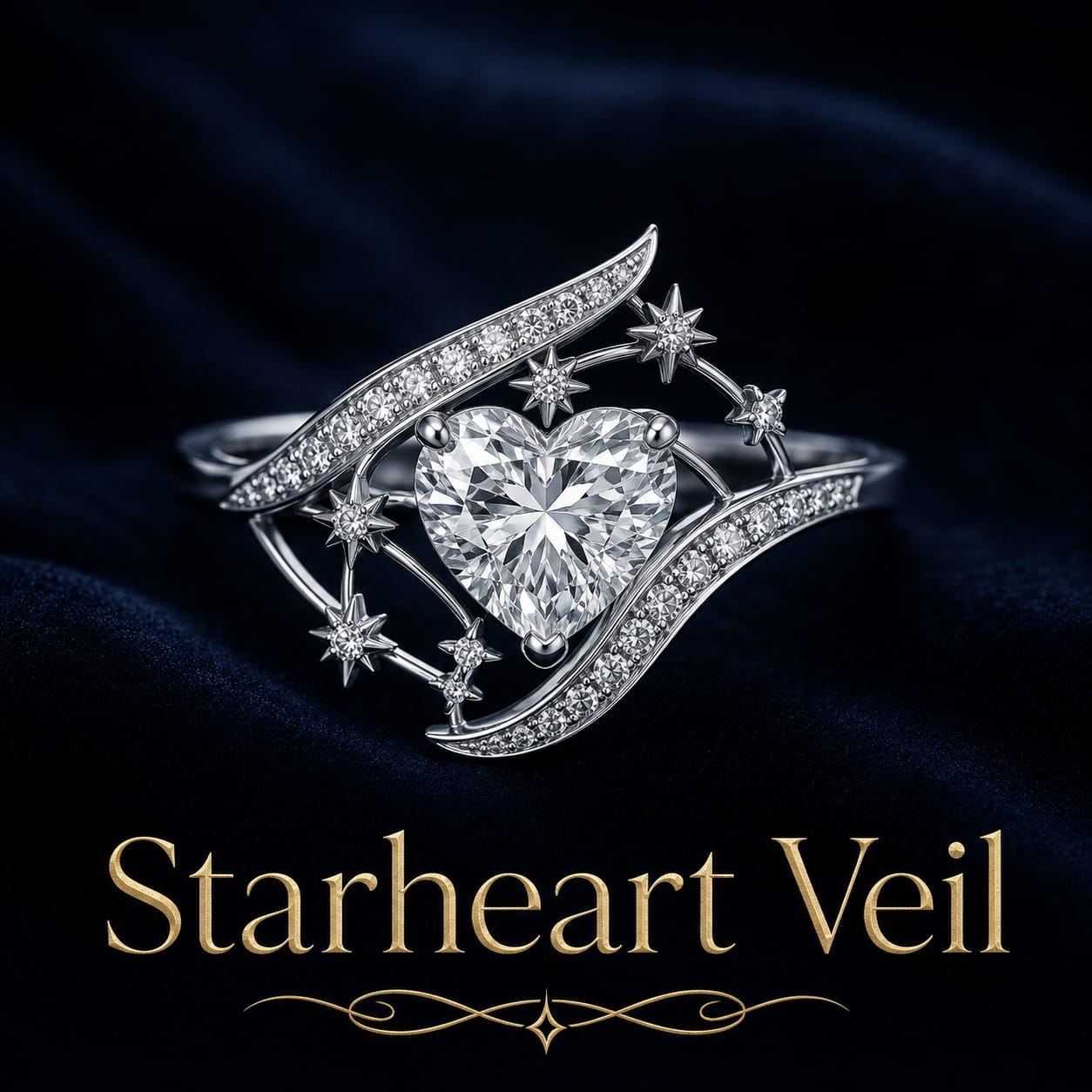 Starheart Veil by Navinji Diamonds