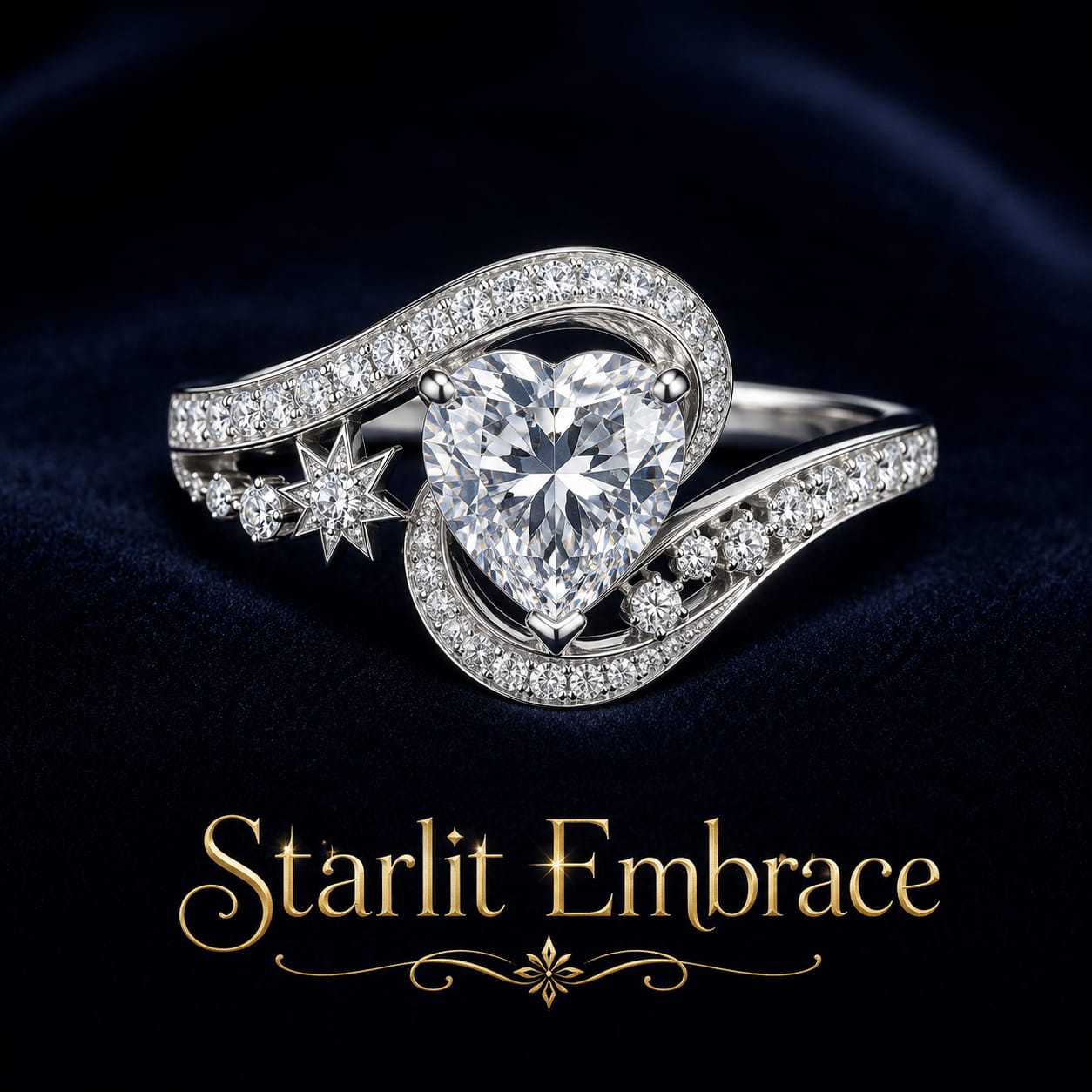 Starlit Embrace by Navinji Diamonds