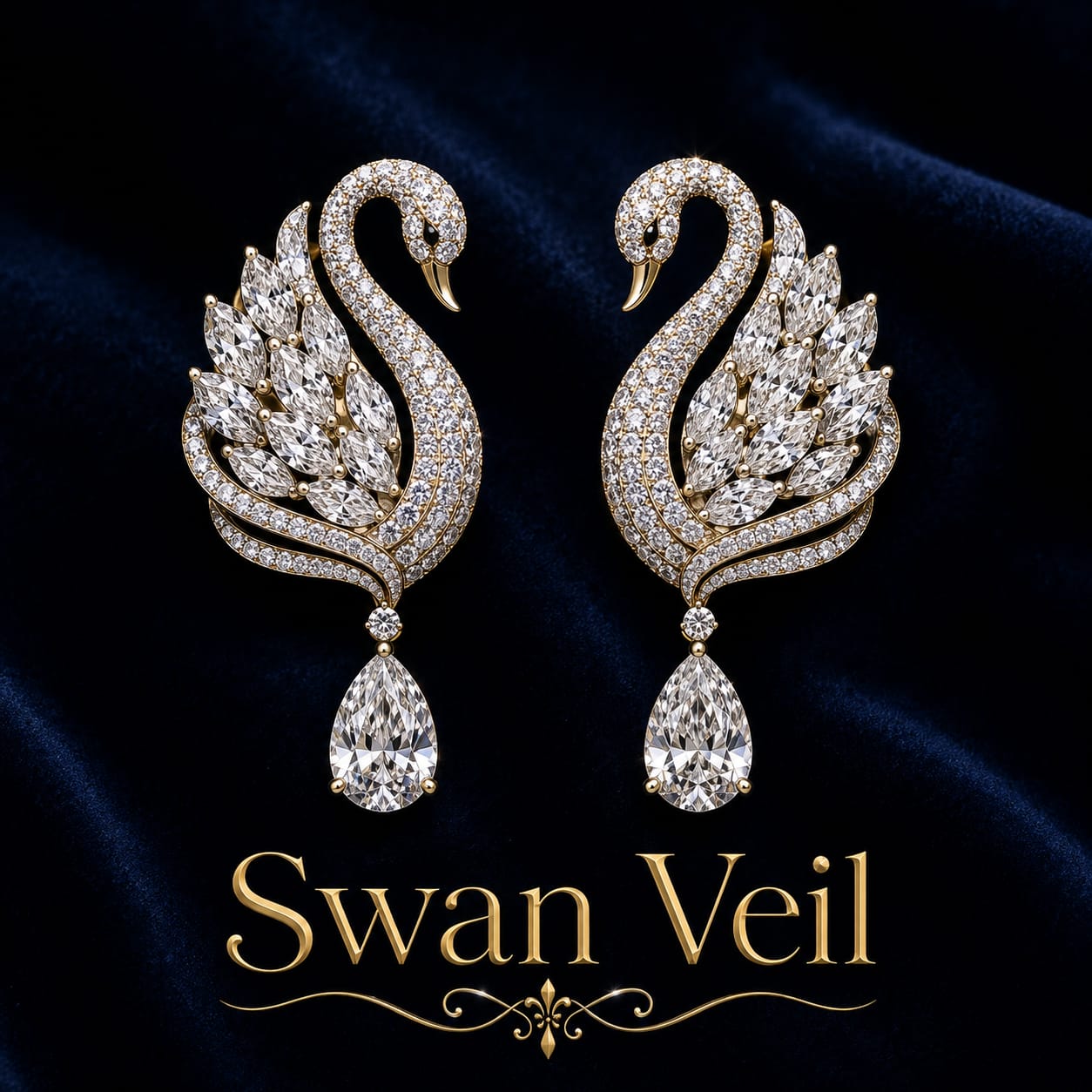Swan Veil by Navinji Diamonds